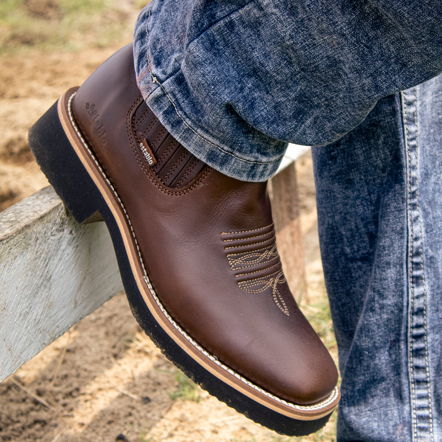 Botines vaqueros