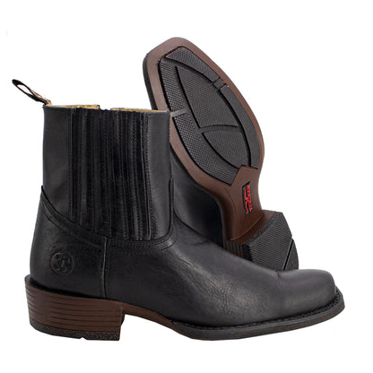 Bota Vaquera Arenal Piel Genuina