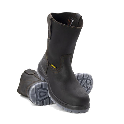 Bota de Seguridad Industrial Armada en Piel Vacuna
