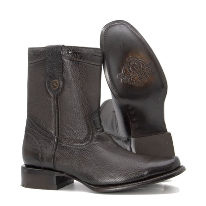 Bota Vaquera Armenta en Piel de Venado