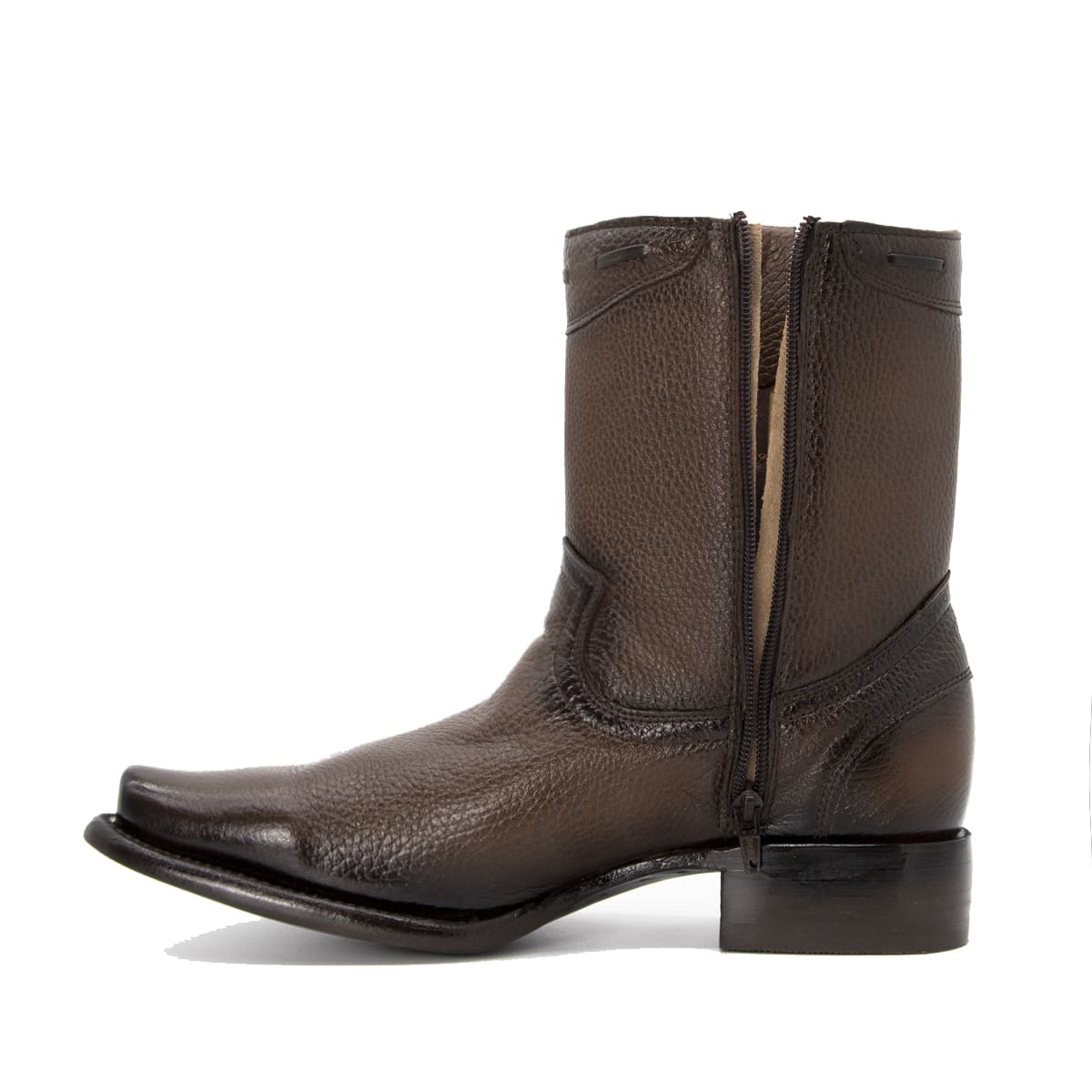 Bota Vaquera Armenta en Piel de Venado
