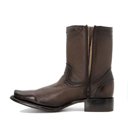 Bota Vaquera Armenta en Piel de Venado