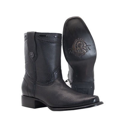 Bota Vaquera Armenta en Piel de Venado