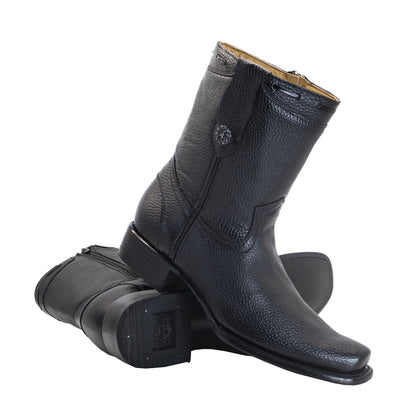 Bota Vaquera Armenta en Piel de Venado