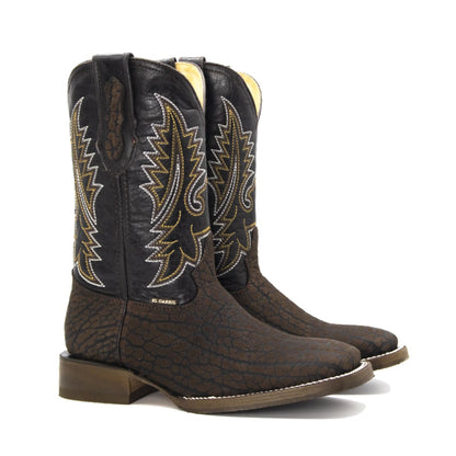 Bota Vaquera en Piel Cuello de Toro