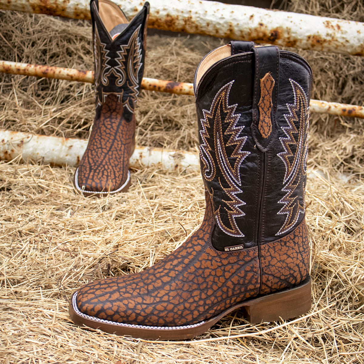 Bota Vaquera en Piel Cuello de Toro CRR
