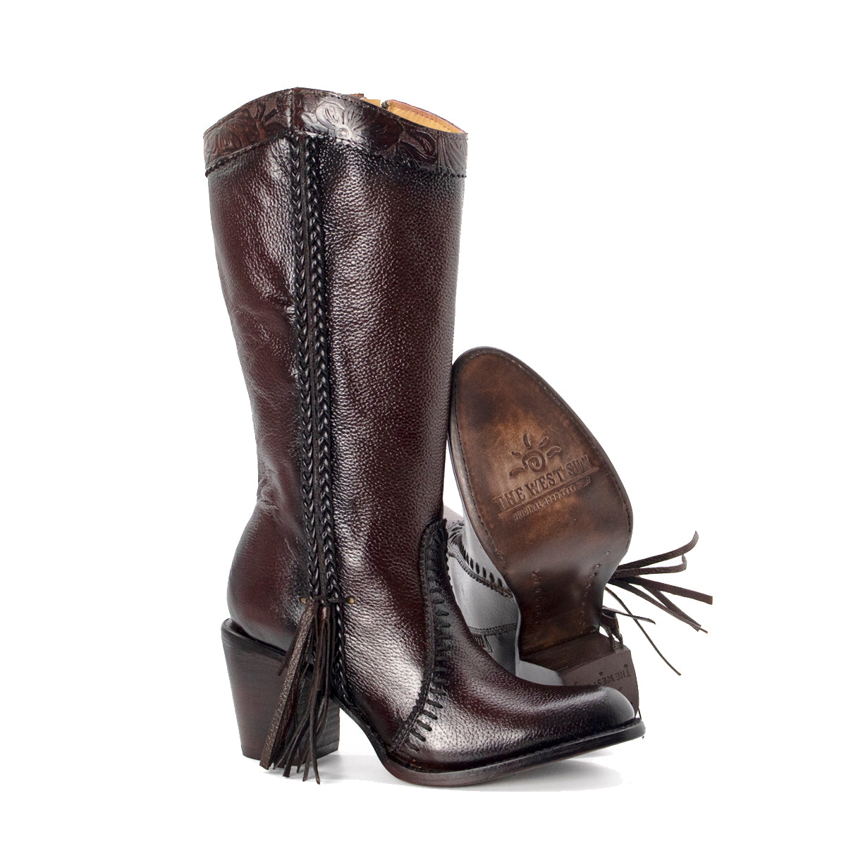 Botas De Mujer Dahome Cierre Lateral