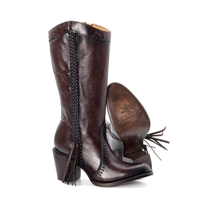 Botas De Mujer Dahome Cierre Lateral