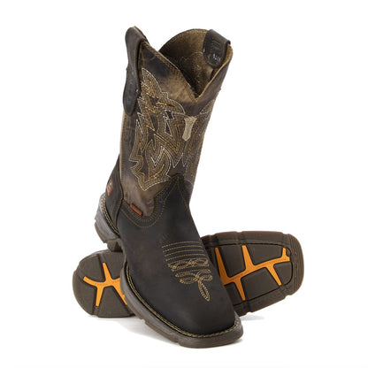 Bota Vaquera Roper Duran en Piel Crazy