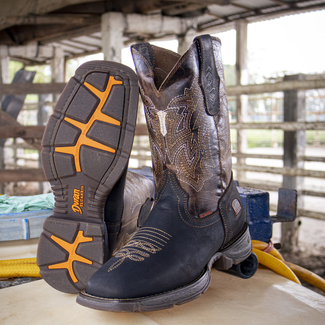 Bota Vaquera Roper Duran en Piel Crazy