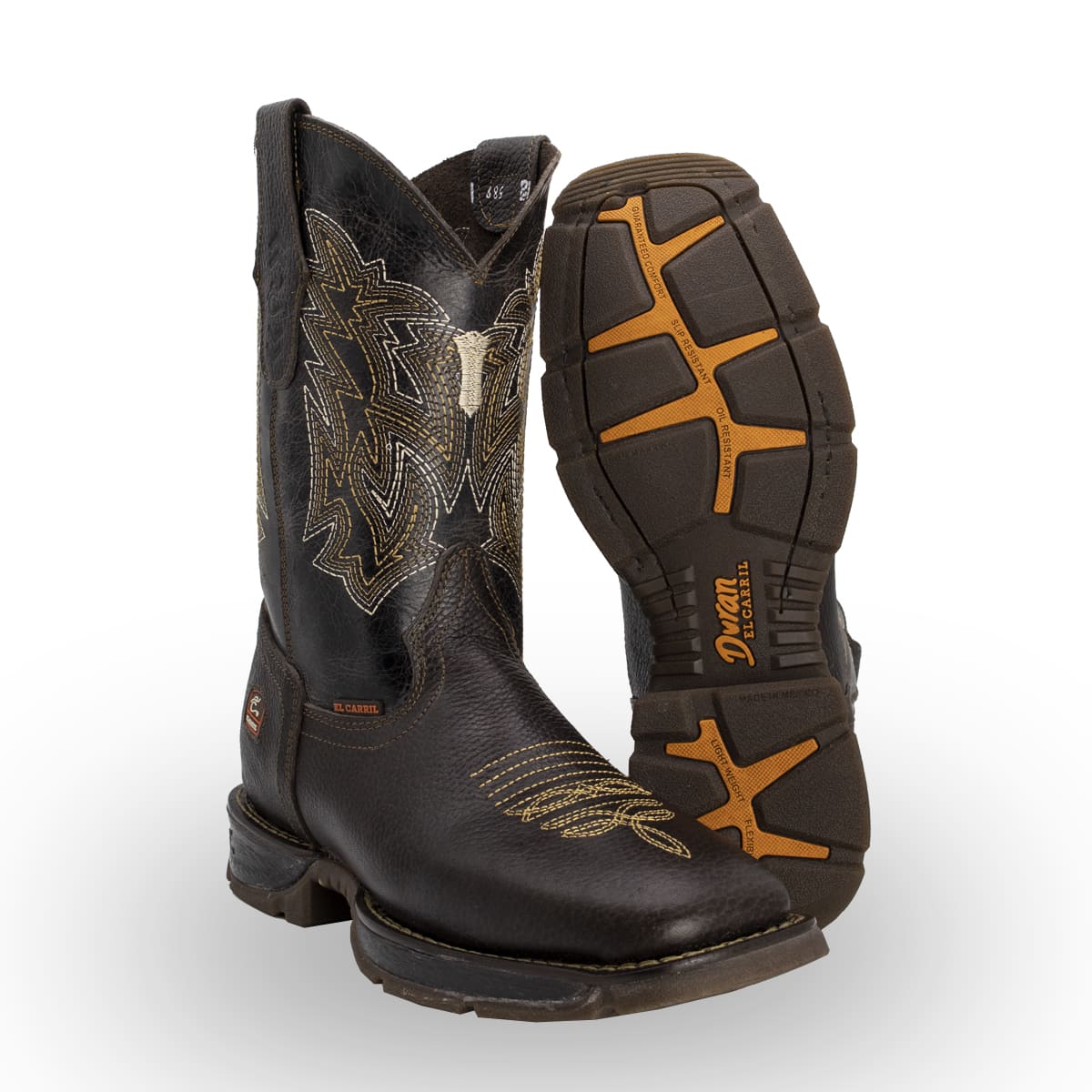 Bota Vaquera Roper Duran en Piel Crazy