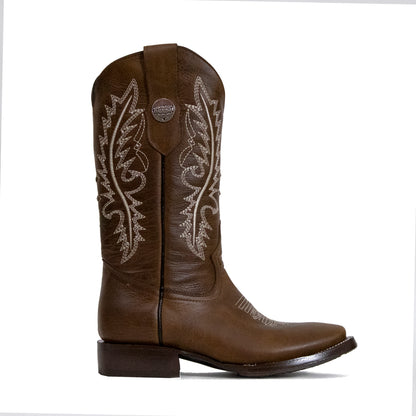 Bota Vaquera Evelyn Acabado Pull Up