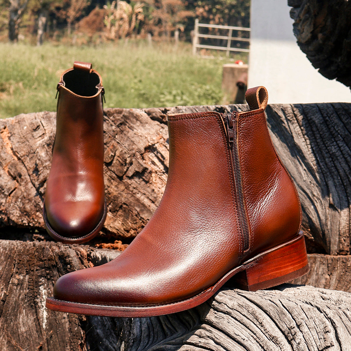 Botin Casual Forajido Piel Vacuno