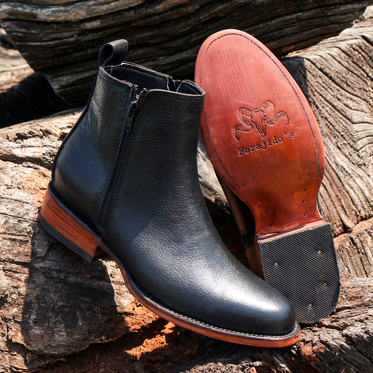 Botin Casual Forajido Piel Vacuno