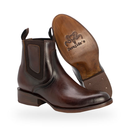 Botin Casual Gambia con Suela de Cuero