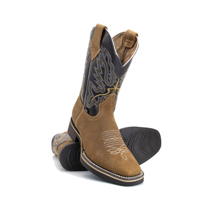 Bota Vaquera Modelo Grom Clásica Rodeo