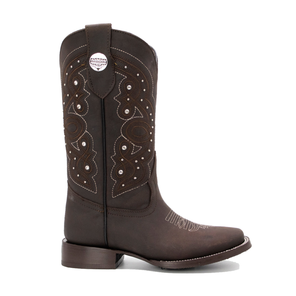 Bota de Dama Ivana Con Bordado