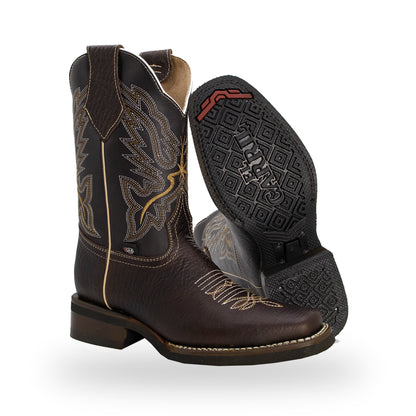 Bota Vaquera Larry Piel Vacuno