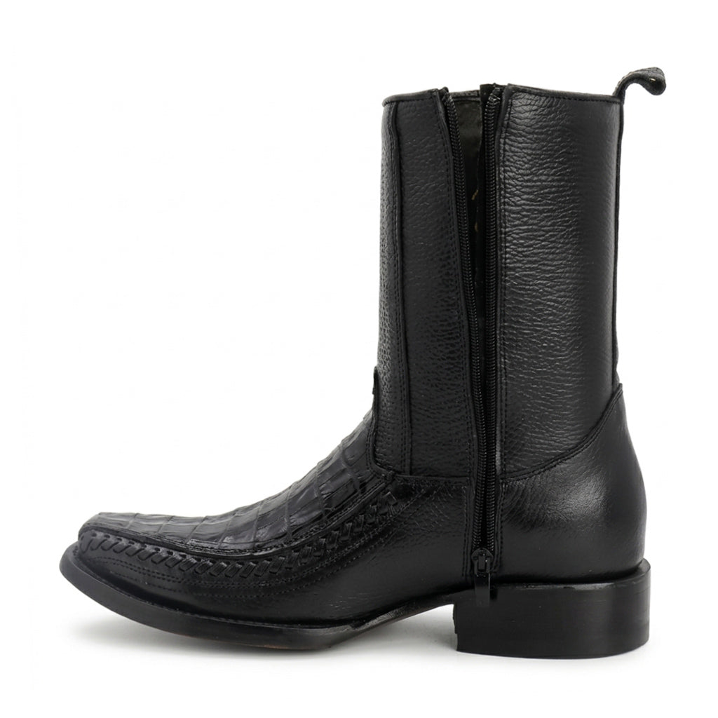 Bota Vaquera Elegante Cocodrilo