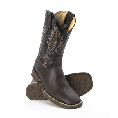 Bota Vaquera Malboro en Piel Crazy Floter