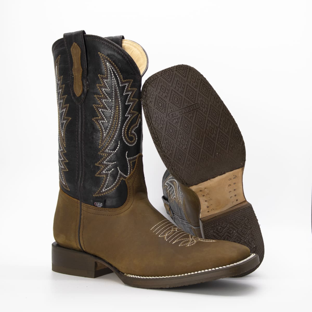 Bota Vaquera Malboro en Piel Crazy Floter