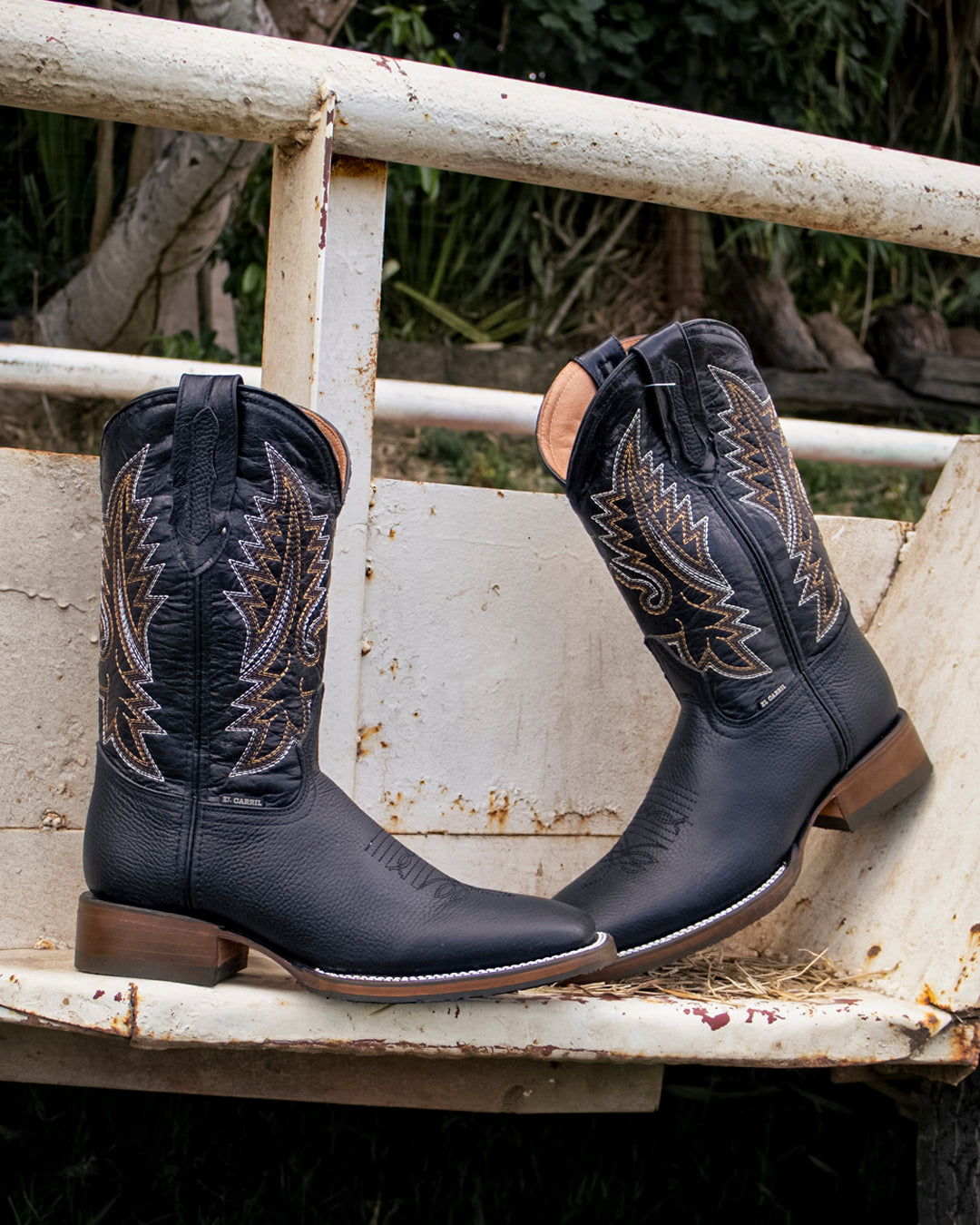 Bota Vaquera Malboro en Piel Crazy Floter