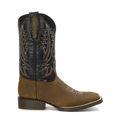 Bota Vaquera Malboro en Piel Crazy Floter