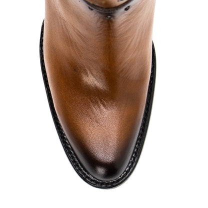 Bota Medusa Acabado Pull Up con Personalidad Única