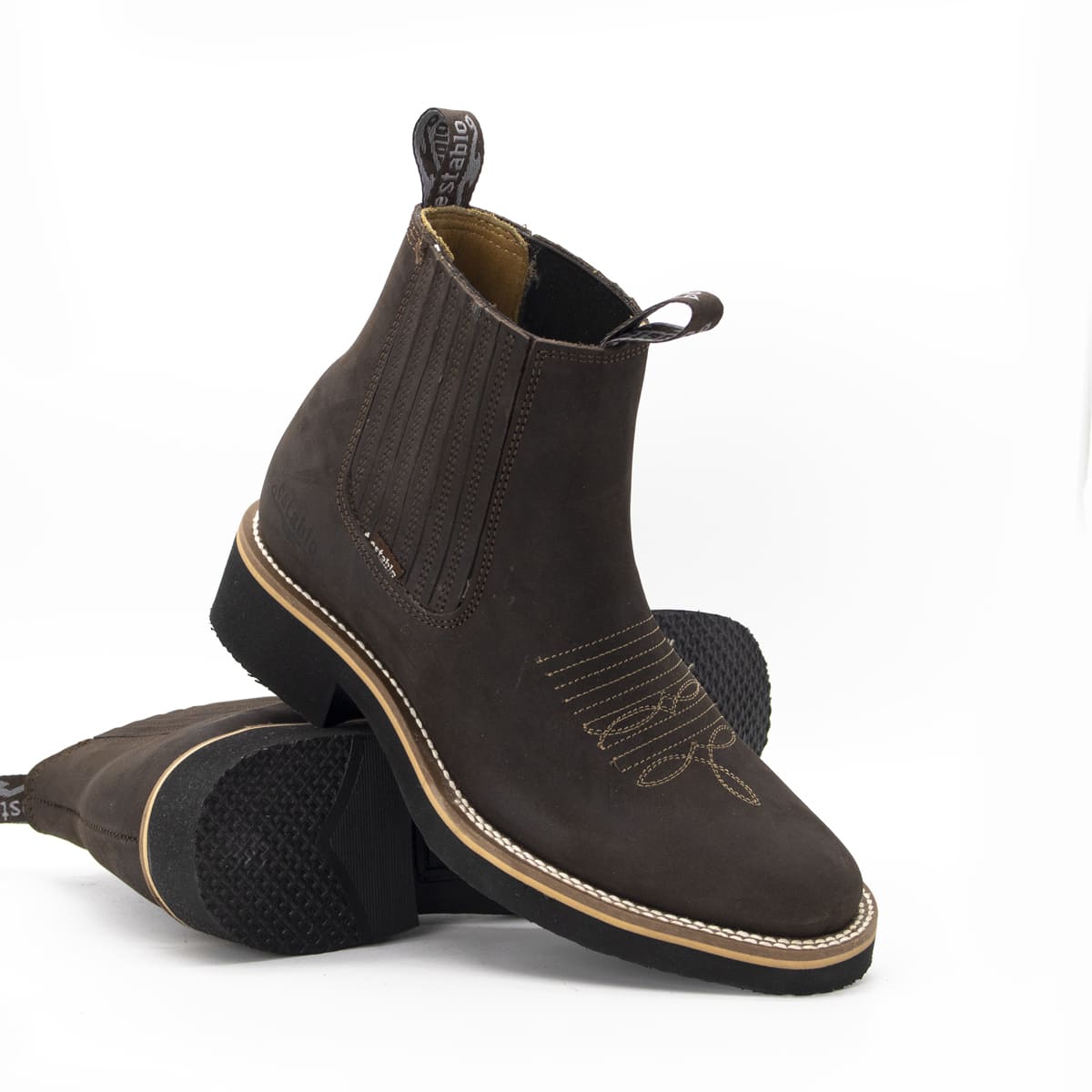 Botín Vaquero MOD 980 en Piel Crazy