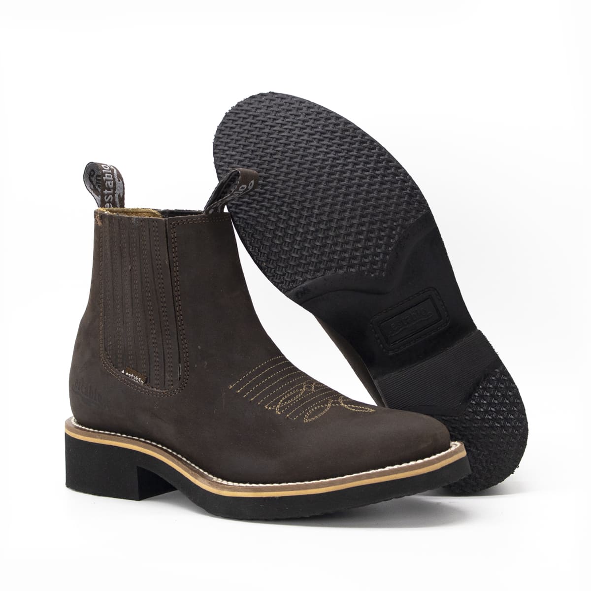 Botín Vaquero MOD 980 en Piel Crazy