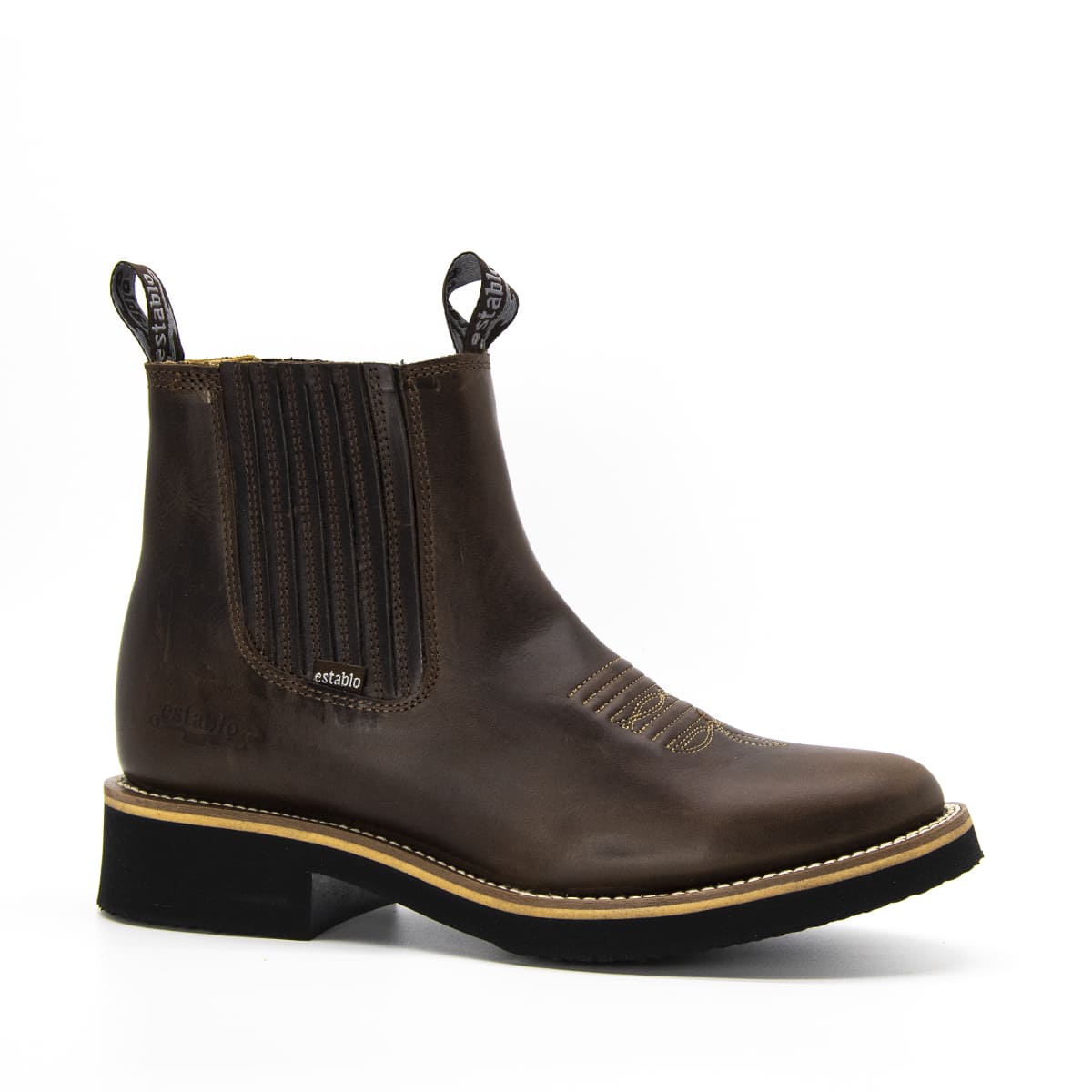 Botín Vaquero MOD 980 en Piel Crazy