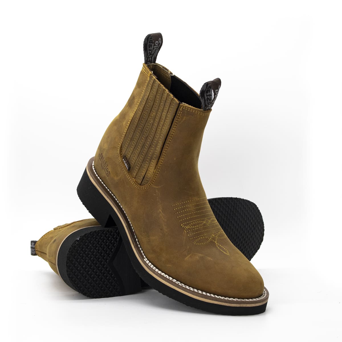 Botín Vaquero MOD 980 en Piel Crazy