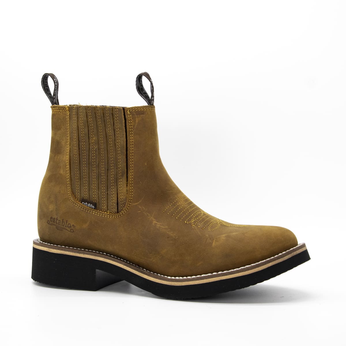Botín Vaquero MOD 980 en Piel Crazy