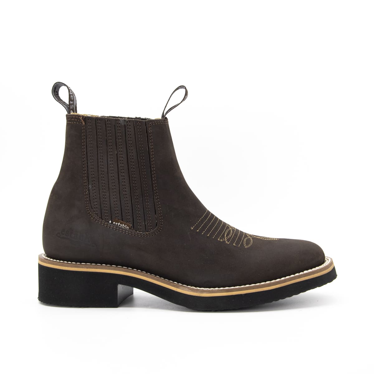 Botín Vaquero MOD 980 en Piel Crazy