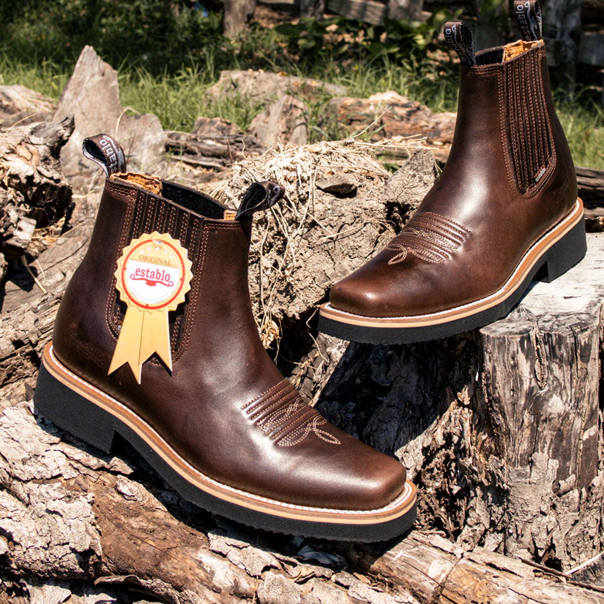 Botin Establo Modelo 981 Piel Vacuno