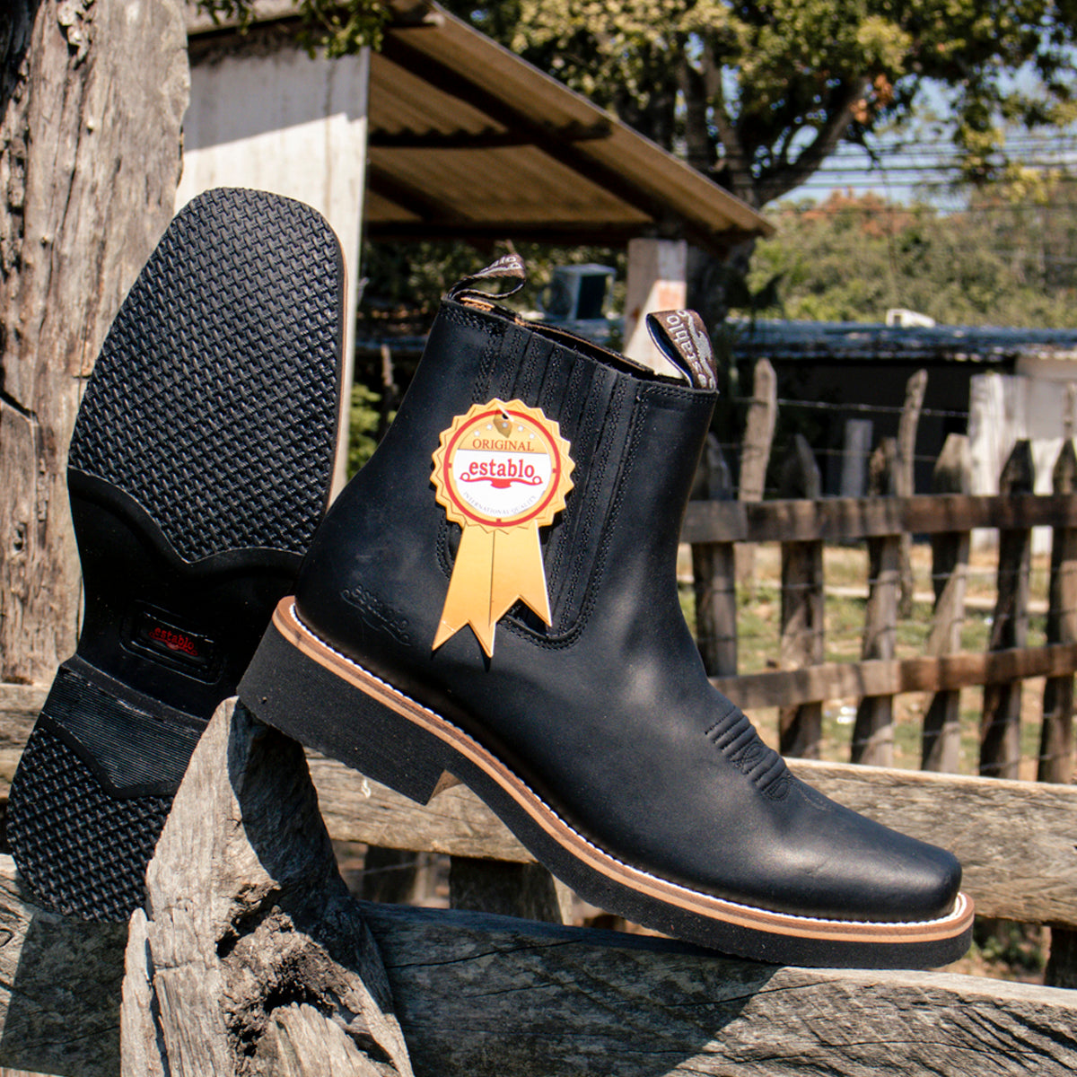Botin Establo Modelo 981 Piel Vacuno