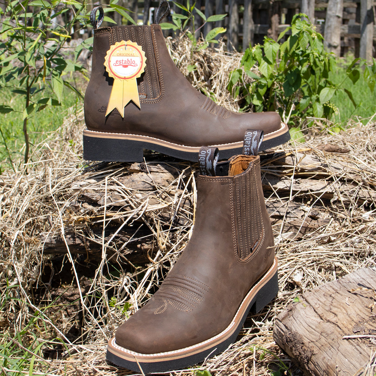 Botin Establo Modelo 981 Piel Vacuno