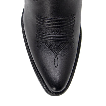 Bota Rush Bordado Fino con Detalles de Pedrería