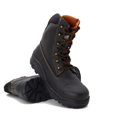 Bota de Seguridad Industrial T-Elastómero de 8 Pulgadas