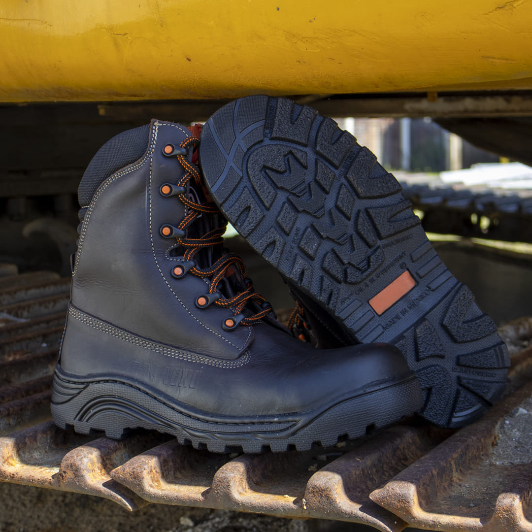 Bota de Seguridad Industrial T-Elastómero de 8 Pulgadas