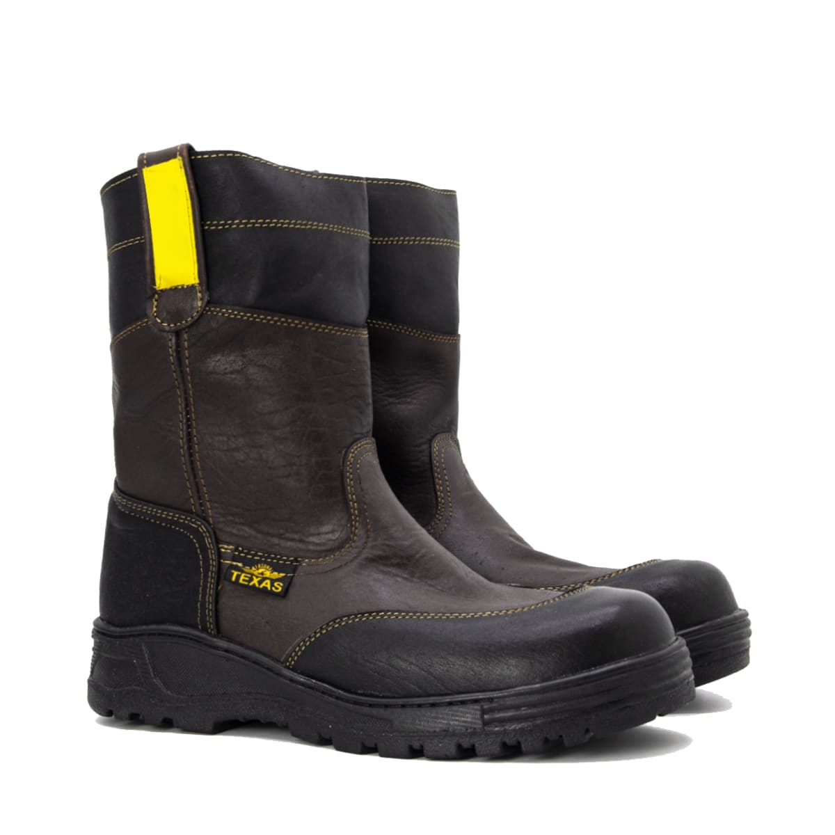 Bota de Seguridad Industrial Texas en Piel Vacuna