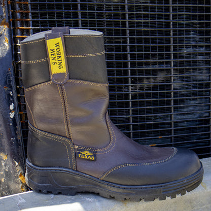 Bota de Seguridad Industrial Texas en Piel Vacuna