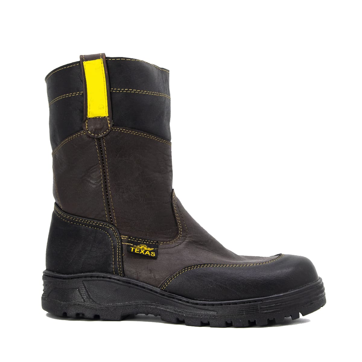 Bota de Seguridad Industrial Texas en Piel Vacuna