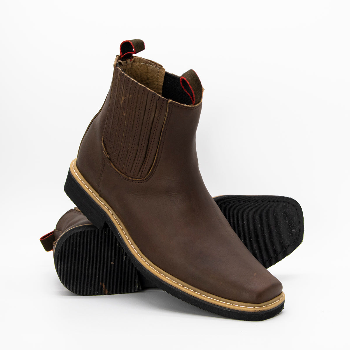 Botin Vaquero Timbu Suela Hule