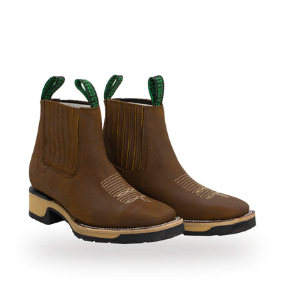 Botin Vaquero Yucon con Bordado Chilena