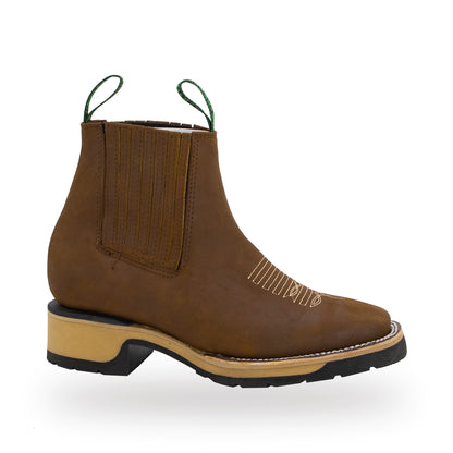 Botin Vaquero Yucon con Bordado Chilena