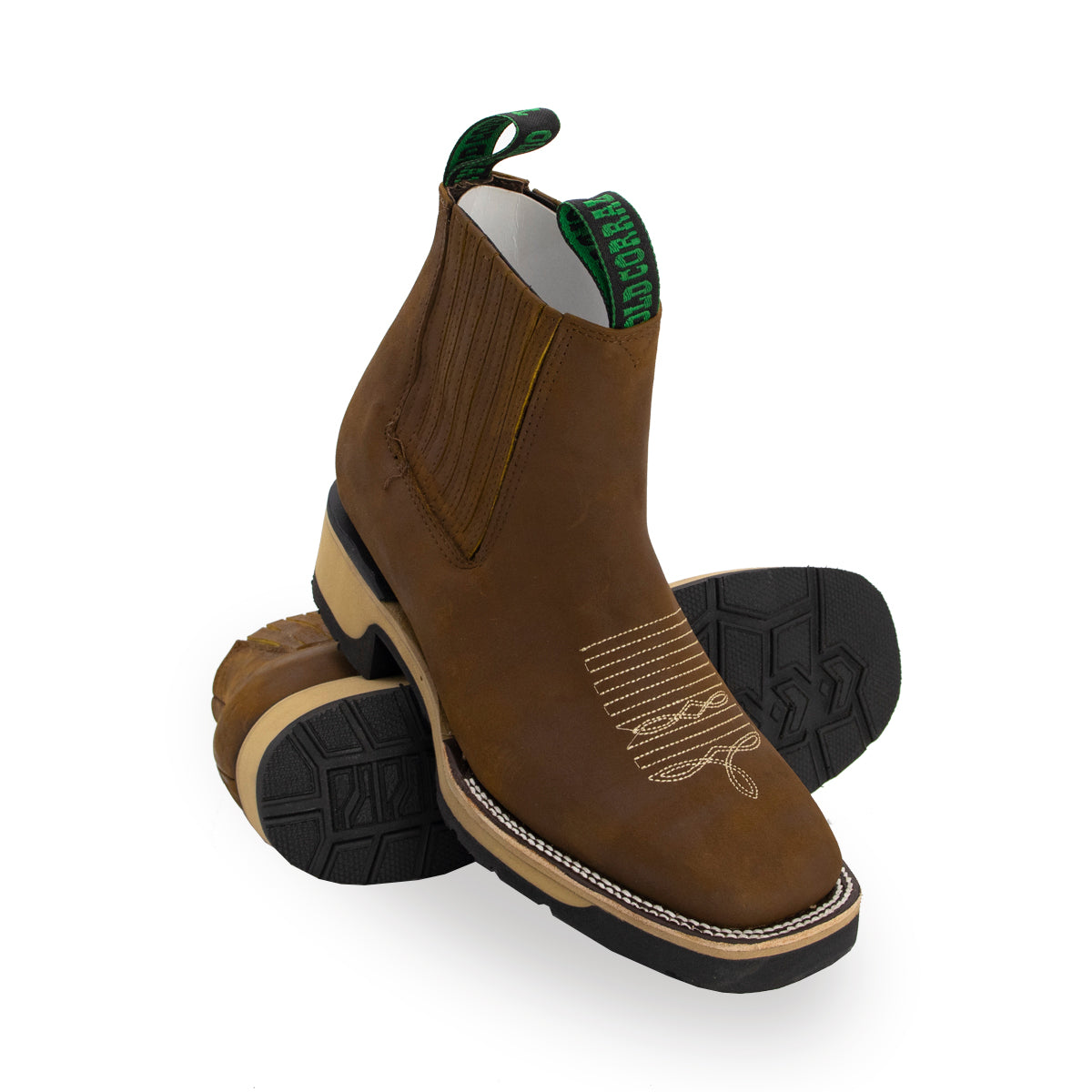 Botin Vaquero Yucon con Bordado Chilena